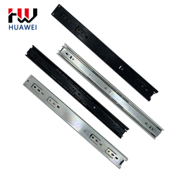 Huawei hardware Wardrobe 16 Inch Kitchen Bearing Buffer Furniture Telescopic Channel Soft Closet Cabinet Drawer Slide Rails
