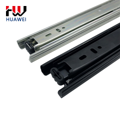 Huawei hardware 16inch Wardrobe Bar Rails Bearing Buffer Furniture Telescopic Channel Soft Close Cabinet Drawer Slide