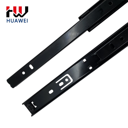 Huawei Furniture Hardware Wardrobe Rail Telescopic Channel Push to Open Cabinet Drawer Slide Runner Inch/Weight for Sale