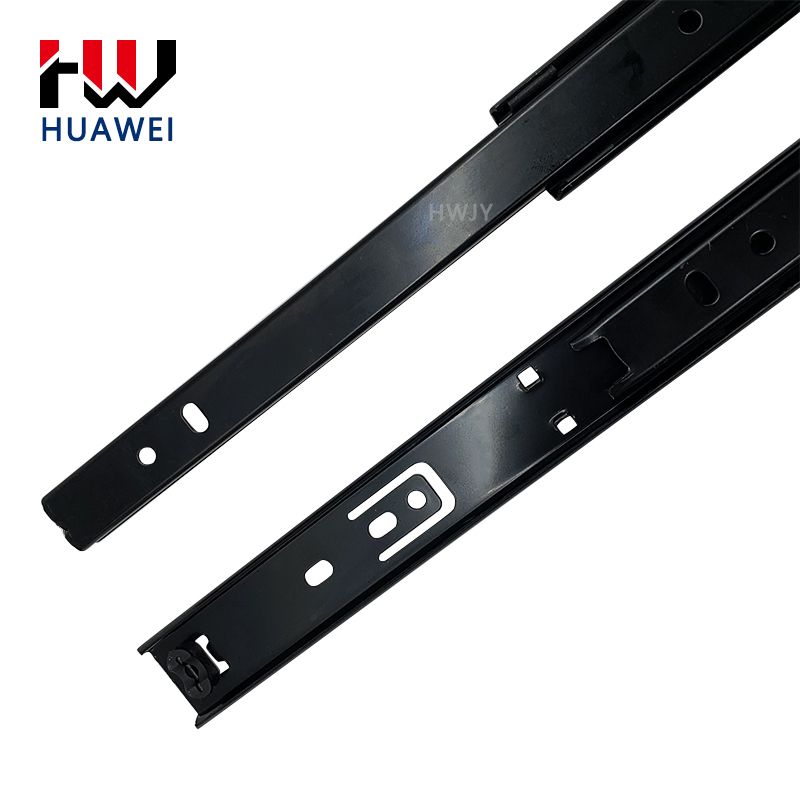 Huawei Furniture Hardware Wardrobe Rail Telescopic Channel Push to Open Cabinet Drawer Slide Runner Inch/Weight for Sale