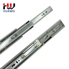 Huawei hardware 45mm Elasticity Drawer Slide Railing Stopper Soft Close Push Open Drawer Slides Runners Soft Close Concealed Slide