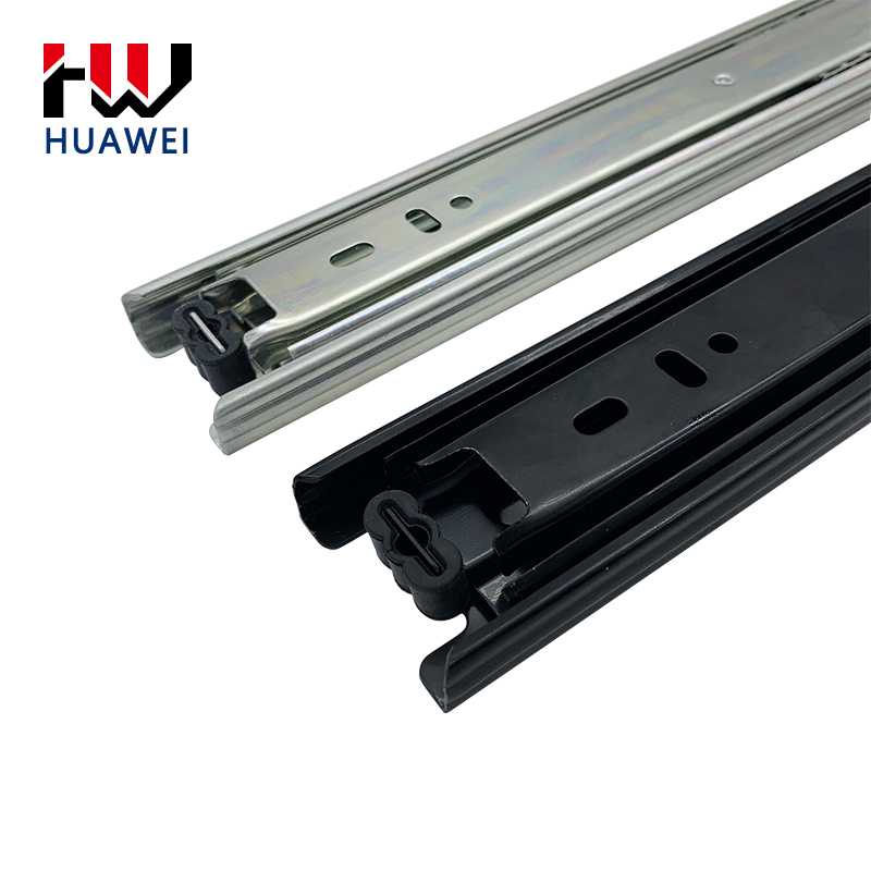 Huawei hardware Wardrobe 16 Inch Kitchen Bearing Buffer Furniture Telescopic Channel Soft Closet Cabinet Drawer Slide Rails