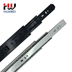 Huawei hardware Wardrobe 16 Inch Kitchen Bearing Buffer Furniture Telescopic Channel Soft Closet Cabinet Drawer Slide Rails