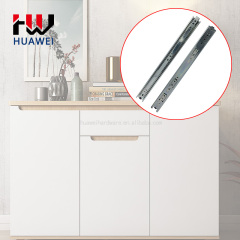 Huawei hardware W30mm Push To Open Extension Cabinet Drawer Runner Undermount Slide Kitchen Drawers Rail Inner System