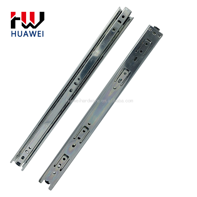 Huawei hardware W30mm Push To Open Extension Drawer Runner Undermount Drawer Slide Kitchen Inner Drawer System