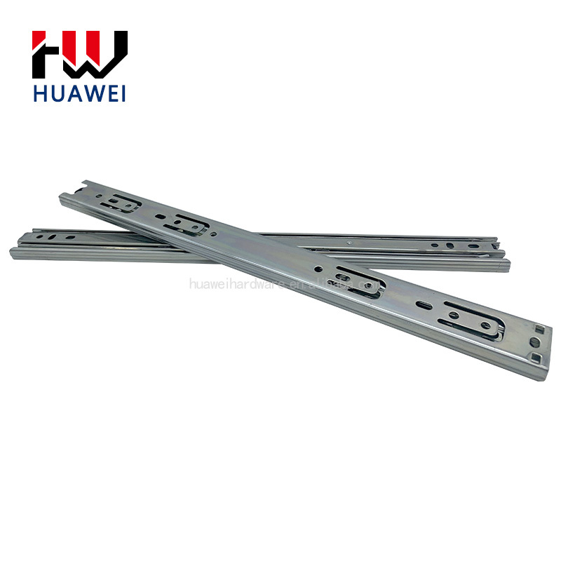 Huawei hardware W30mm Push To Open Extension Drawer Runner Undermount Drawer Slide Kitchen Inner Drawer System