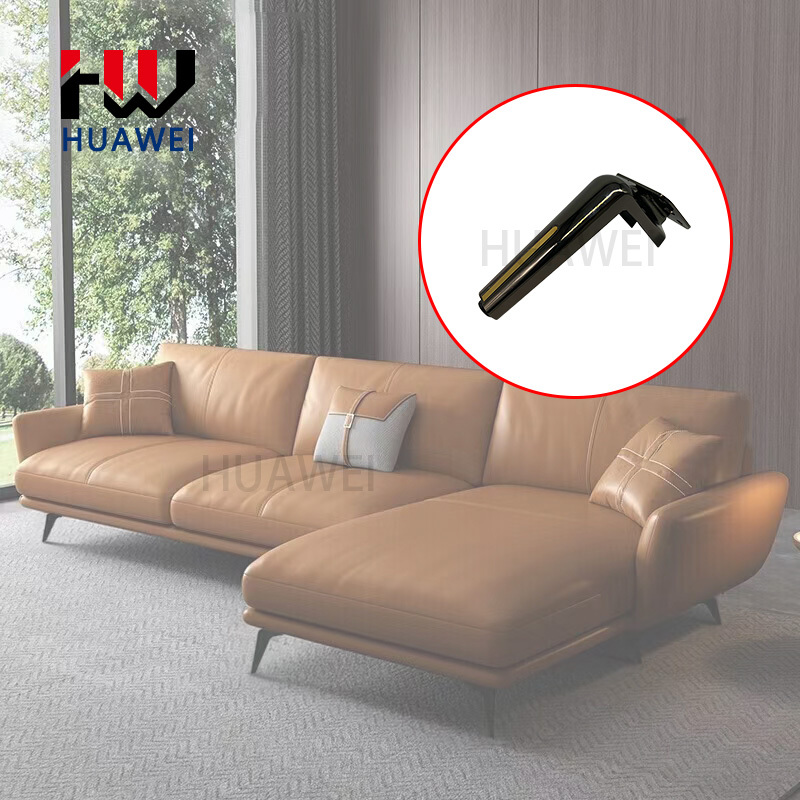 Huawei hardware Furniture hardware golden iron furniture feet metal sofa legs