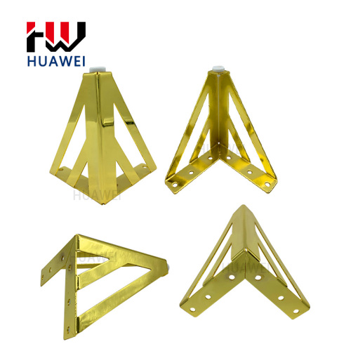 Huawei hardware Low Price Luxury Iron Furniture Legs Sofa Use Cabinet Feet