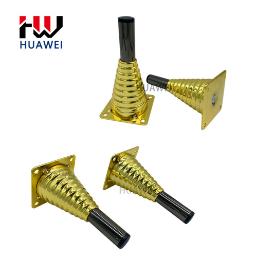 Huawei hardware Luxury design metal sofa legs golden furniture legs