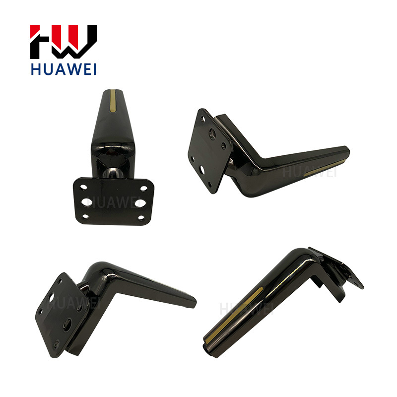Huawei hardware Furniture hardware golden iron furniture feet metal sofa legs