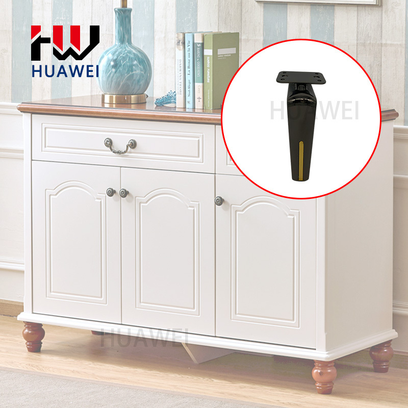 Huawei hardware Furniture hardware golden iron furniture feet metal sofa legs