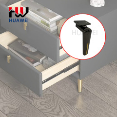 Huawei hardware Furniture hardware golden iron furniture feet metal sofa legs