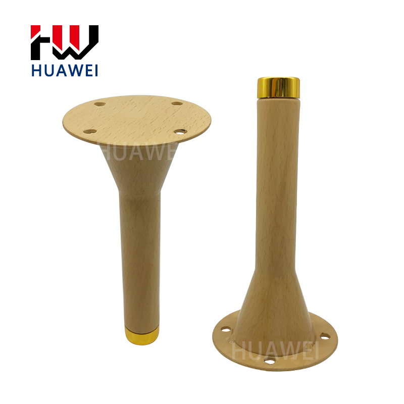 Huawei hardware High Quality Round Cone Sofa Legs Modern Furniture Legs