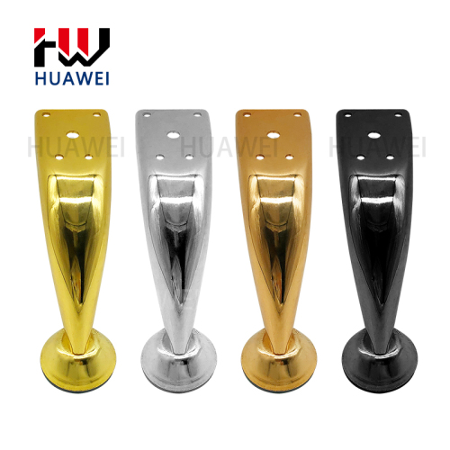 Huawei hardware Chrome furniture sofa legs South American popular design table legs