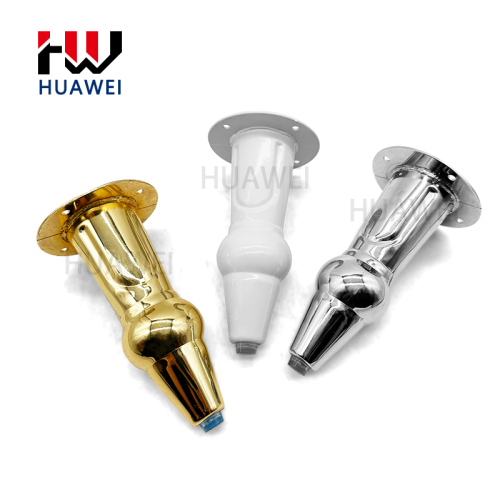 Huawei hardware Simple Hardware Gourd Support Foot Metal Sofa Leg Coffee Table Table Leg Furniture Hardware Accessories