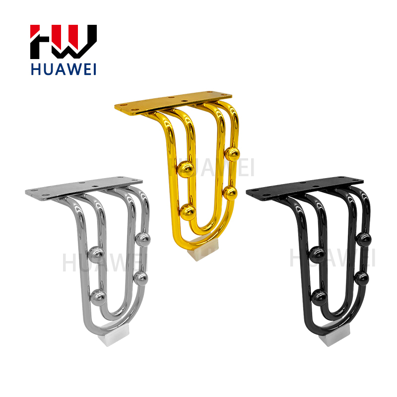 Huawei hardware New Arrival Coffee Table Cabinet Metal Accessories Iron Leg Heavy Furniture Decorative Hardware Sofa Leg