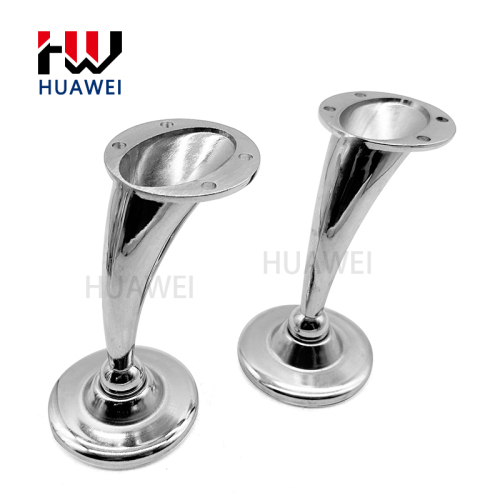 Huawei hardware Modern Simple Metal Sofa Table Leg Chromed Minimalist Light Luxury Cabinet Furniture Support Feet 12CM Big Pig Leg
