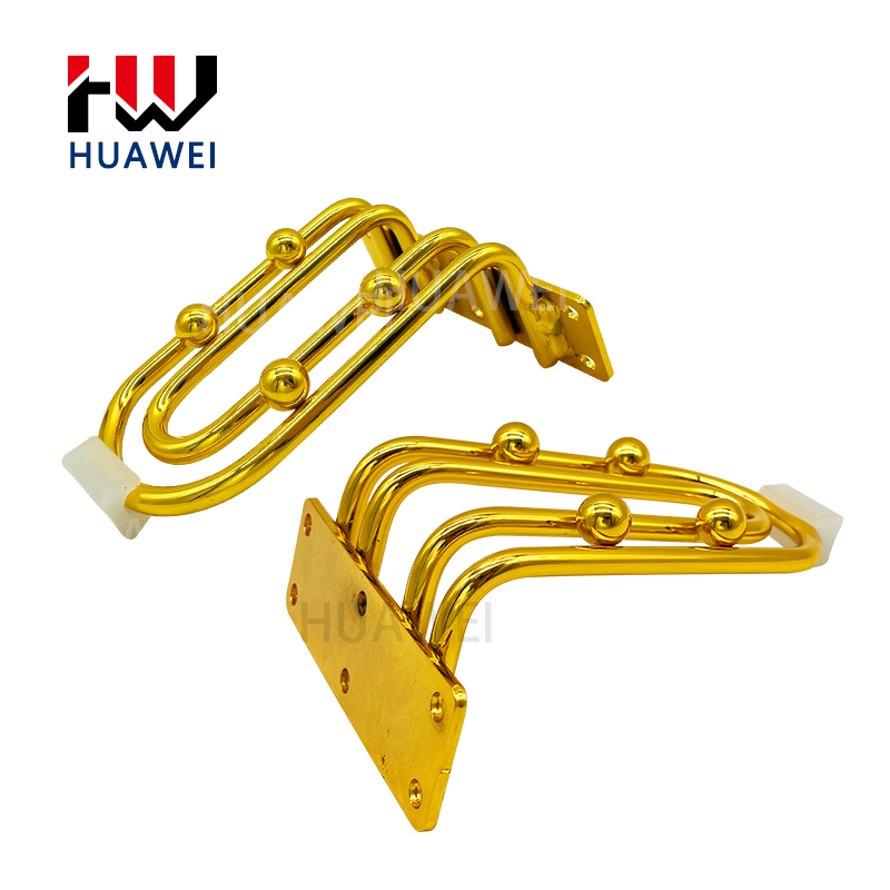Huawei hardware New Arrival Coffee Table Cabinet Metal Accessories Iron Leg Heavy Furniture Decorative Hardware Sofa Leg