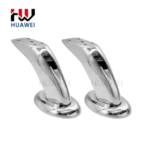 Huawei hardware Modern Simple Metal Sofa Table Leg Chromed Minimalist Light Luxury Cabinet Furniture Support Feet 12CM Big Pig Leg