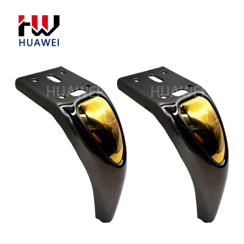 Huawei hardware Wholesale Metal Furniture Hardware Sofa Feet Tv Light Luxury Cabinet Table Leg Support Iron Leg