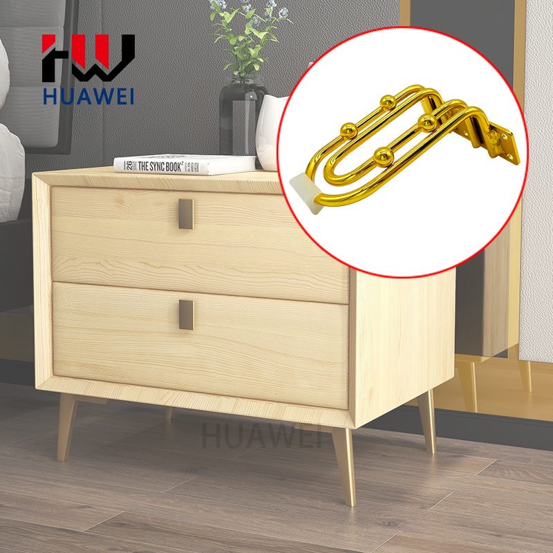 Huawei hardware New Arrival Coffee Table Cabinet Metal Accessories Iron Leg Heavy Furniture Decorative Hardware Sofa Leg