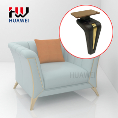 Huawei hardware Wholesale Metal Sofa TV Cabinet Support Feet Entrance Cabinet Bedside Two Tune Hardware Accessories Furniture Leg