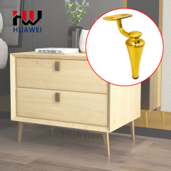 Huawei hardware Metal Sofa Feet TV Cabinet Support Legs Bathroom Cabinet Table Gold Bedside Table Furniture Accessories Leg