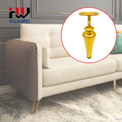 Huawei hardware Metal Sofa Feet TV Cabinet Support Legs Bathroom Cabinet Table Gold Bedside Table Furniture Accessories Leg