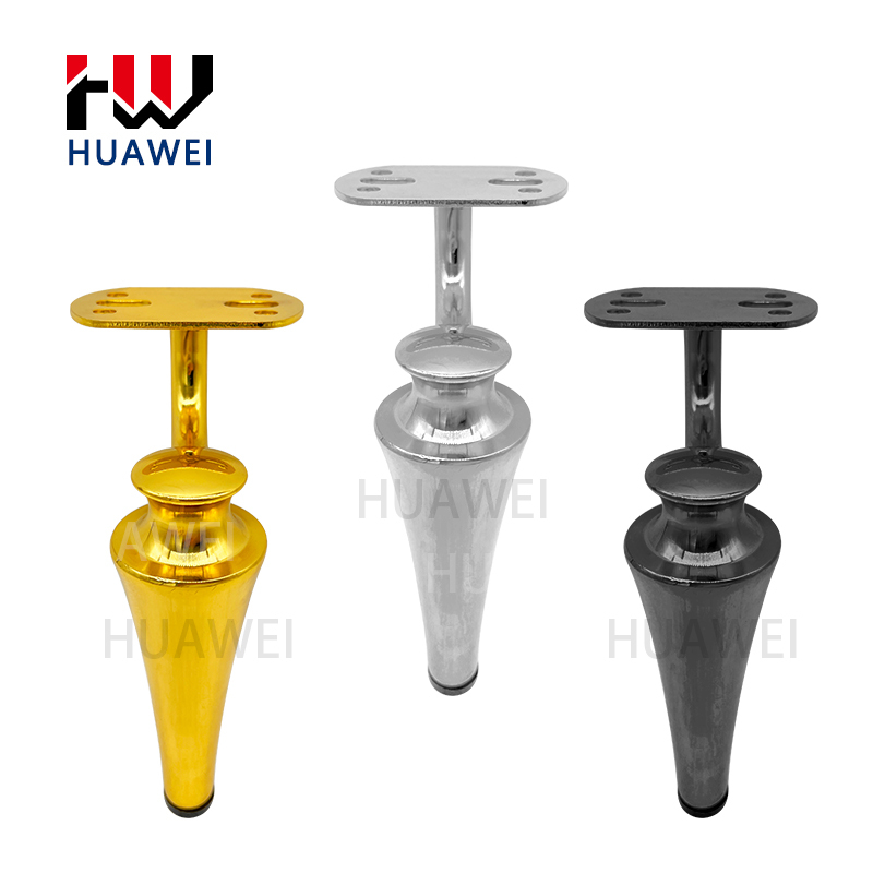 Huawei hardware Metal Sofa Feet TV Cabinet Support Legs Bathroom Cabinet Table Gold Bedside Table Furniture Accessories Leg