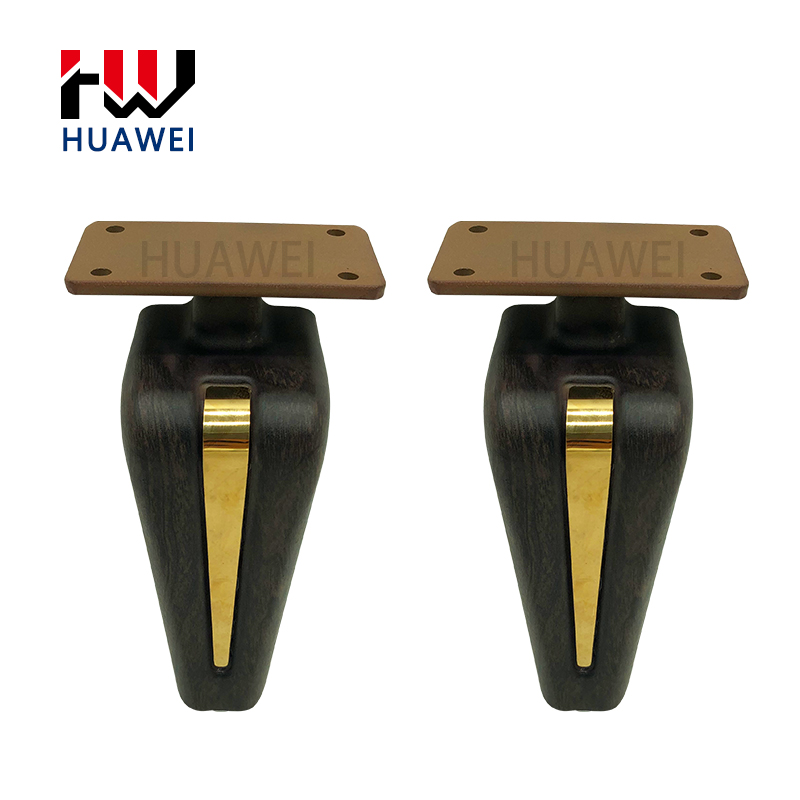 Huawei hardware Wholesale Metal Sofa TV Cabinet Support Feet Entrance Cabinet Bedside Two Tune Hardware Accessories Furniture Leg
