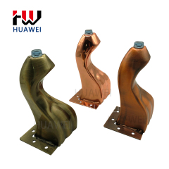 Huawei hardware Retro Style European Metal Sofa Furniture Feet Support Legs Tea Table Feet Cabinet Beauty Woman Sofa Hardware Leg