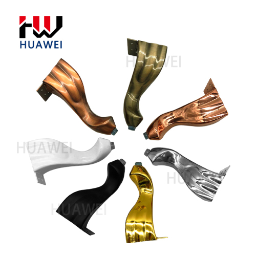 Huawei hardware Retro Style European Metal Sofa Furniture Feet Support Legs Tea Table Feet Cabinet Beauty Woman Sofa Hardware Leg