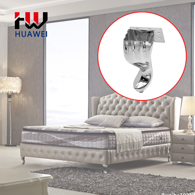 Huawei hardware Retro Style European Metal Sofa Furniture Feet Support Legs Tea Table Feet Cabinet Beauty Woman Sofa Hardware Leg