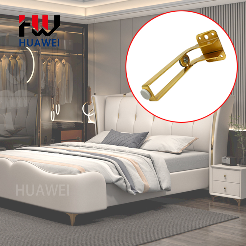 Huawei hardware European Light Luxury Style Custom Iron Furniture Legs Gold Black Sofa Furniture Legs