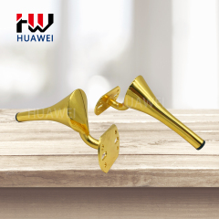 Huawei hardware Wholesale Strong Furniture Gold Legs Modern Sofa Iron Legs Feet