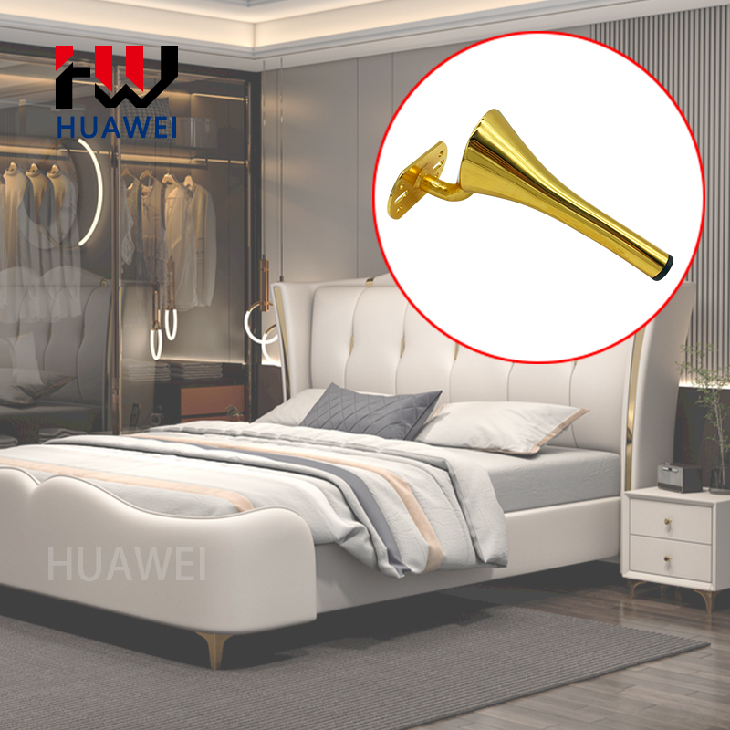 Huawei hardware Wholesale Strong Furniture Gold Legs Modern Sofa Iron Legs Feet
