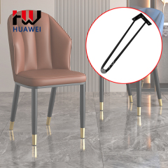 Huawei hardware Hot sale heavy duty metal industrial style table legs chair legs cabinet legs metal table legs