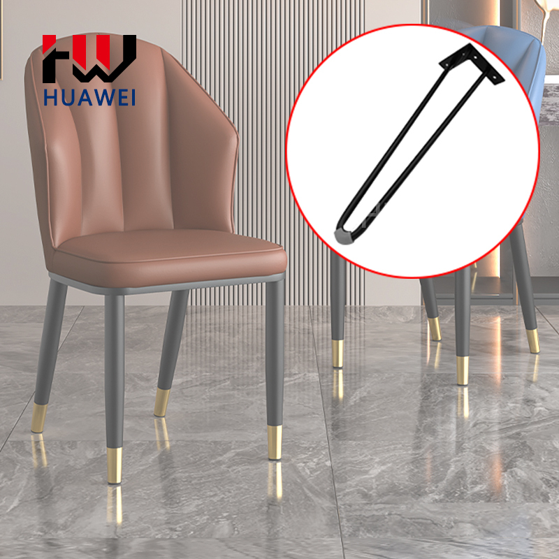 Huawei hardware Hot sale heavy duty metal industrial style table legs chair legs cabinet legs metal table legs