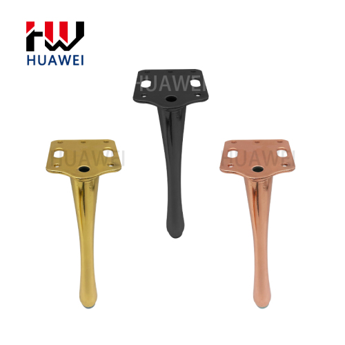 Huawei hardware Zinc Alloy Material Sofa Leg Rose gold sofa leg high grade