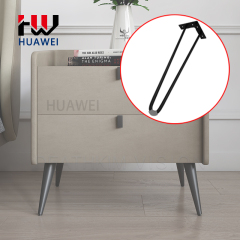 Huawei hardware Hot sale heavy duty metal industrial style table legs chair legs cabinet legs metal table legs