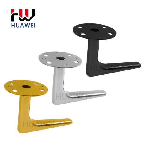 Huawei hardware Modern Fancy Chrome Wrought Iron Furniture Sofa Legs