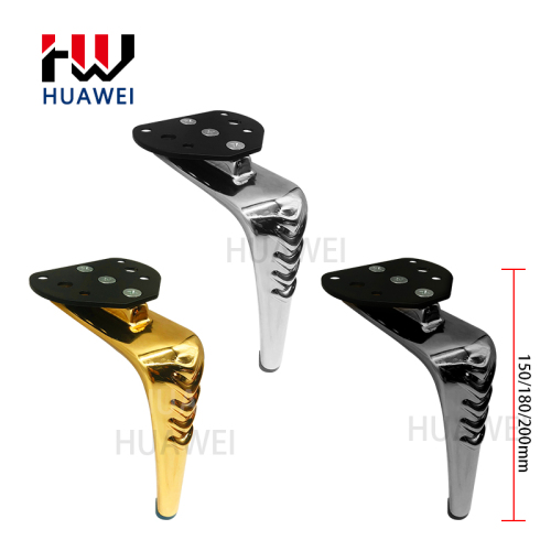Huawei hardware Furniture Decorative Iron Legs Modern Design Sofa Legs Fittin