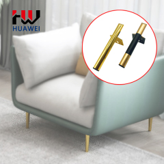 Huawei hardware Wholesale Coffee Table Iron Legs Gold Furniture Metal Sofa Legs