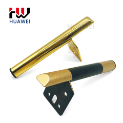 Huawei hardware Wholesale Coffee Table Iron Legs Gold Furniture Metal Sofa Legs