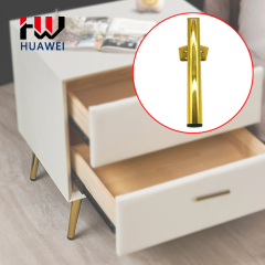 Huawei hardware Wholesale Coffee Table Iron Legs Gold Furniture Metal Sofa Legs