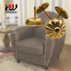 HUAWEI Wholesale Hardware Accessories Red Bronze Metal Furniture Nail Upholstery Decorative Sofa Nail
