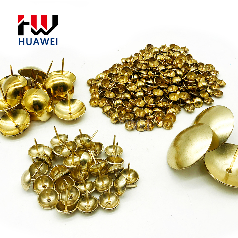 HUAWEI Decorative Upholstery Nails 11mm Round Flower Head Sofa Studs Furniture Door Fastening Nails