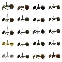 HUAWEI Furniture Hardware Sofa European Chair Decorative Nail Antique D14*17mm Iron Brass Nail