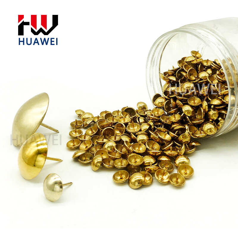 HUAWEI Decorative Upholstery Nails 11mm Round Flower Head Sofa Studs Furniture Door Fastening Nails