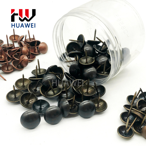 HUAWEI Furniture Nail Manufacturer Iron Multicolor Decorative Antique Nail Strips Furniture Hardware Accessories